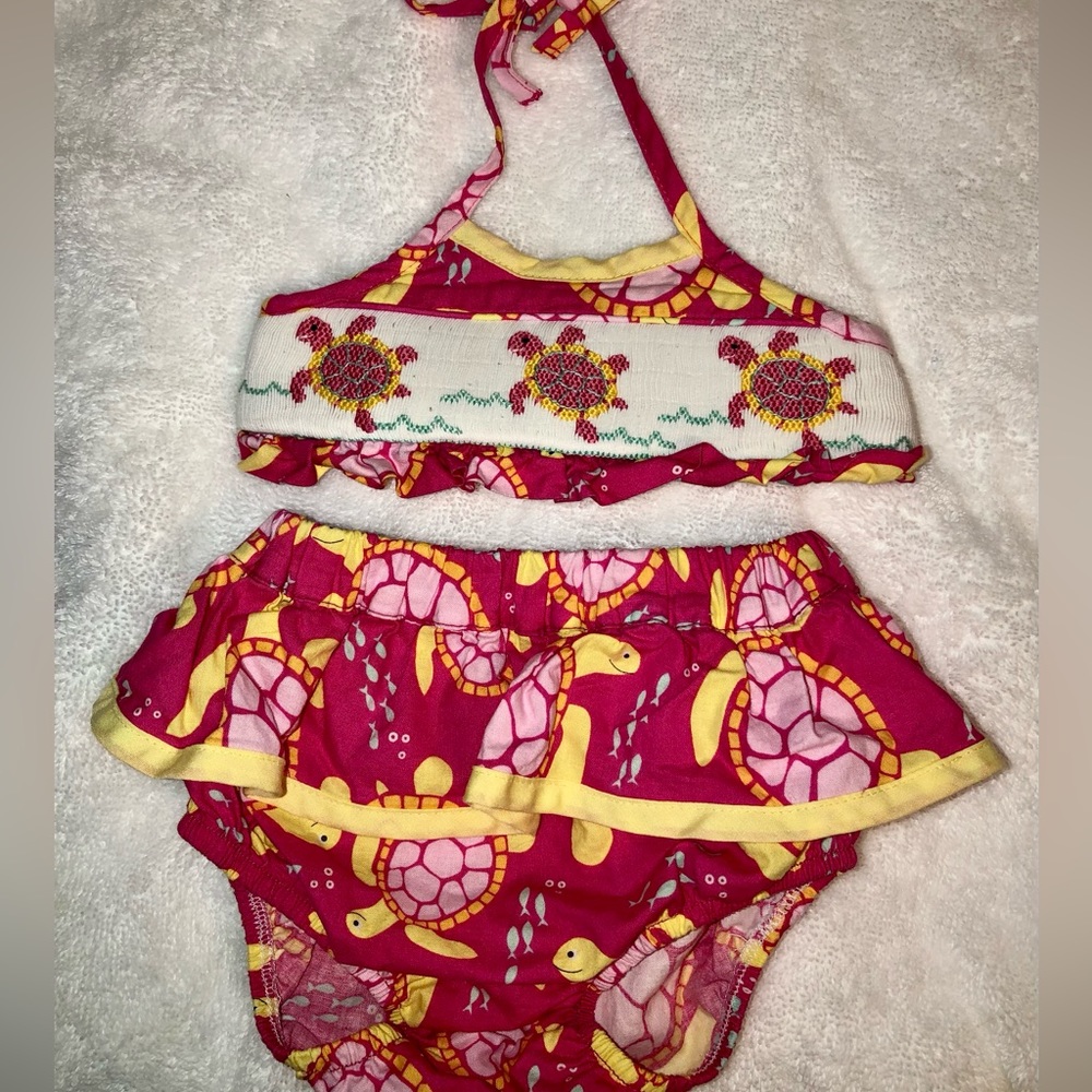 Claire and Charlie swimsuit sz 12 months